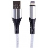 Кабель Zibelino USB-A - Lightning 1m ZDNC-APL-WHT 2.1А белый