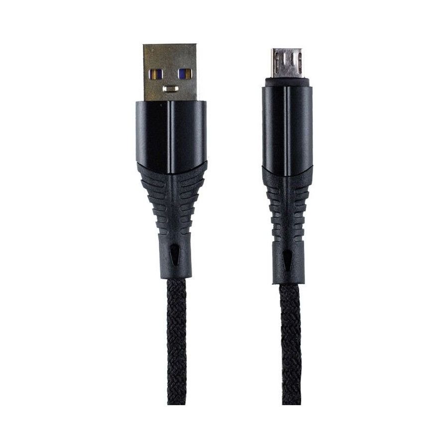 Кабель Zibelino USB-A - MicroUSB 1m ZDNC-MIC-BLK 2.1А черный кабель usb micro x39 1m 6a miami