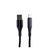Кабель Zibelino USB-A - Type C 2m ZDNC-TYPEC-2M-BLK 2.1А черный