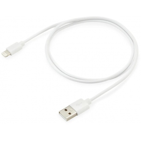 Кабель Buro BHP LIGHTNING 0.8 USB (m)-Lightning (m) 0.8м белый - фото 1