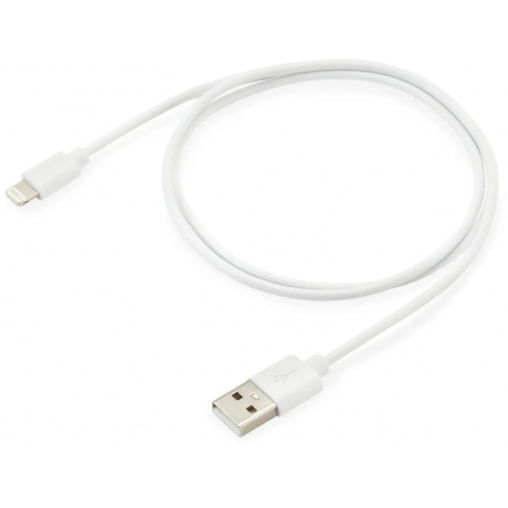 Кабель Buro BHP LIGHTNING 0.8 USB (m)-Lightning (m) 0.8м белый