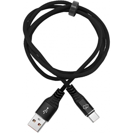Кабель Digma DG-USBA-С-1M-27W USB (m)-USB Type-C (m) 1м черный - фото 3