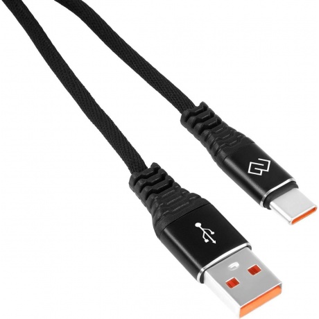 Кабель Digma DG-USBA-С-1M-27W USB (m)-USB Type-C (m) 1м черный - фото 6