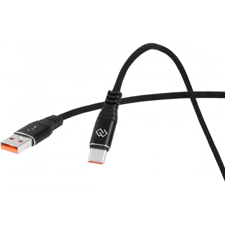 Кабель Digma DG-USBA-С-1M-27W USB (m)-USB Type-C (m) 1м черный - фото 10