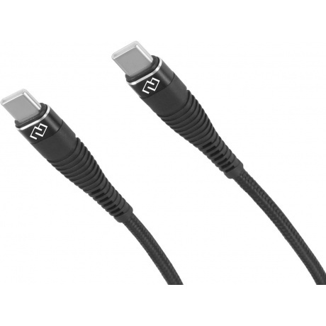 Кабель Digma DG-USBС-C-1M-100W USB Type-C (m)-USB Type-C (m) 1м черный - фото 8