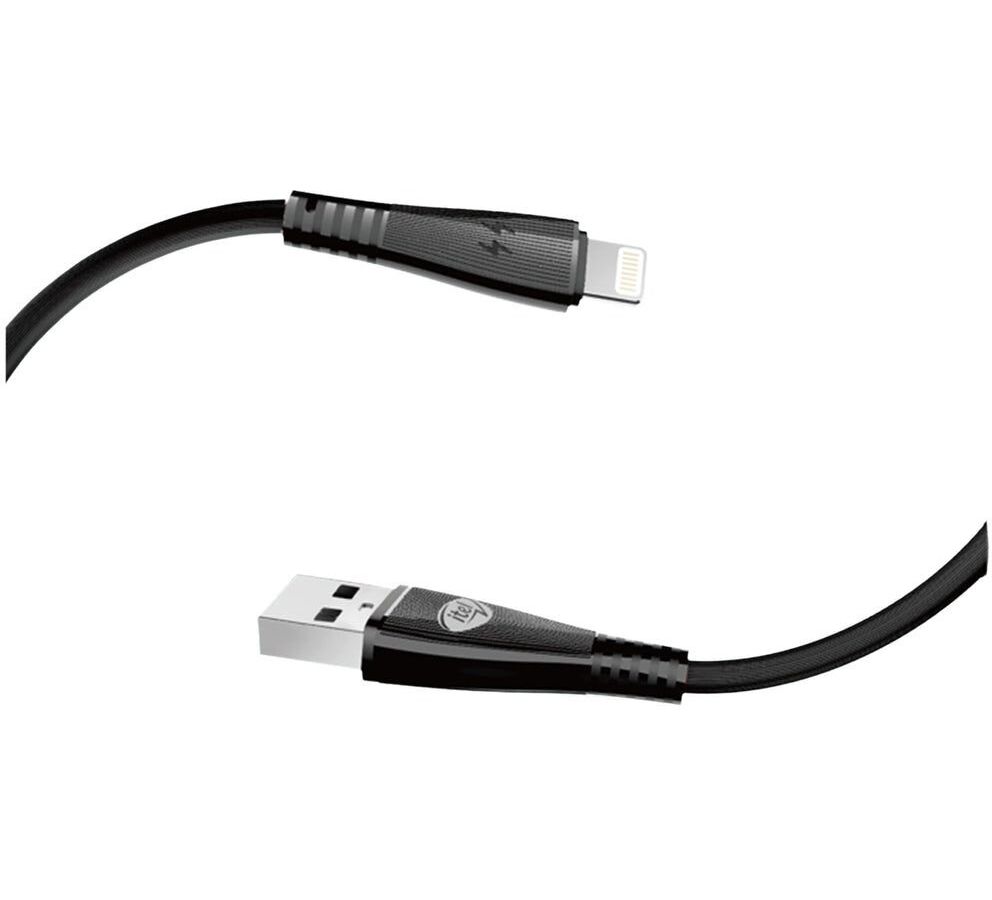 цена Кабель Itel L21s(ICD-L21s) USB (m)-Lightning (m) 1м черный (упак.:1шт)