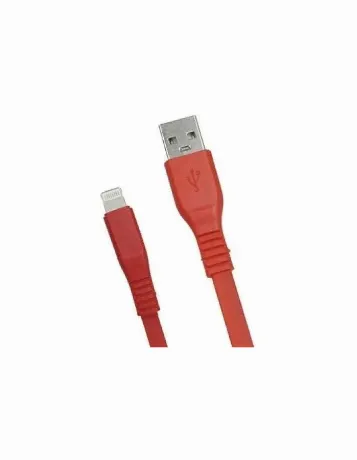 Кабель Premier 6-703RL45 2.0R USB-A-Lightning (m) 2м красный пак...