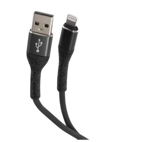 Кабель mObility USB – Lightning, лапки, черный