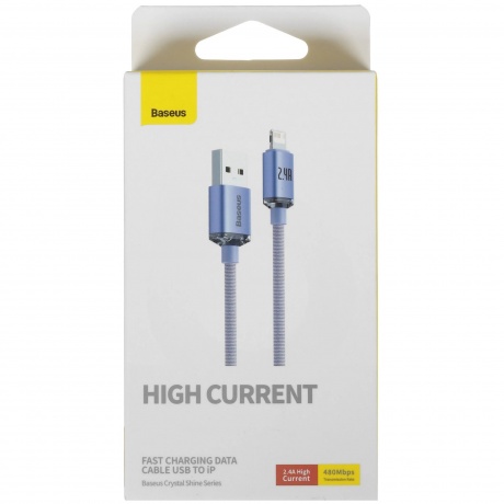 Кабель Baseus CAJY000105 Purple - фото 5