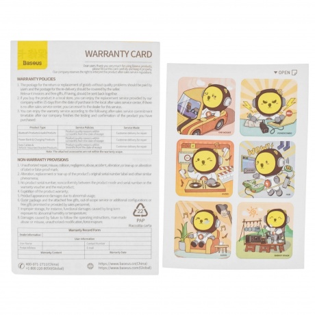 Кабель Baseus CAKW000103 Blue - фото 8