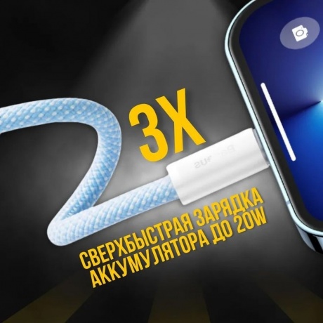 Кабель Baseus CALD000103 Blue - фото 2