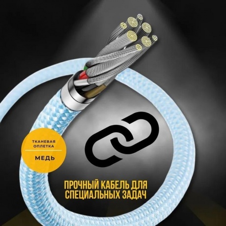 Кабель Baseus CALD000103 Blue - фото 8