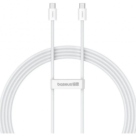 Кабель Baseus CB000064 Type-C/Type-C 1м Moon White (P10365200211...