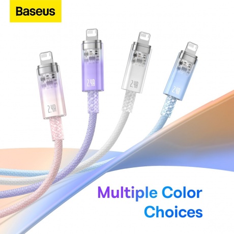 Кабель Baseus Explorer 1m White (CATS010002) - фото 16