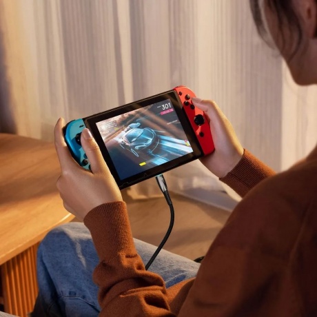 Кабель Baseus Glimmer 1m Black (CADH000701) - фото 11