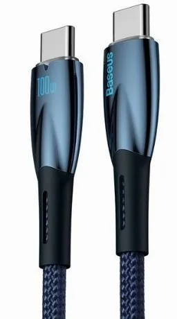 Кабель Baseus Glimmer 1m Blue (CADH000703)