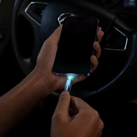 Кабель Baseus Glimmer 2m Blue (CADH000303) - фото 8