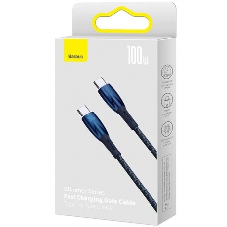 Кабель Baseus Glimmer Black (CADH000401) - фото 5