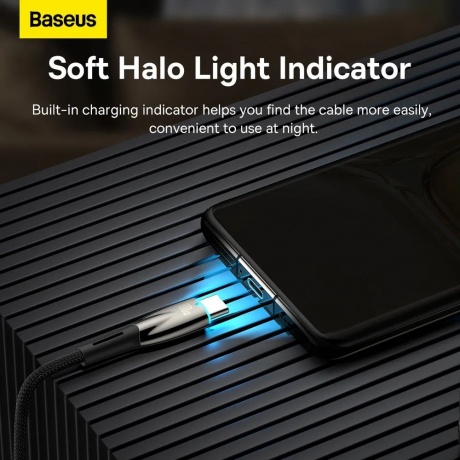 Кабель Baseus Glimmer Black (CADH000501) - фото 7