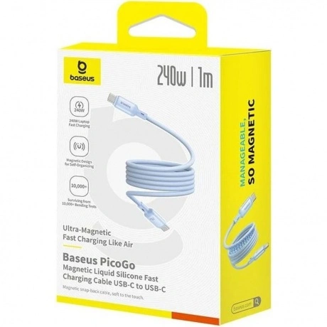 Кабель Baseus PicoGo 1м Galaxy Blue (P10376800311-00)