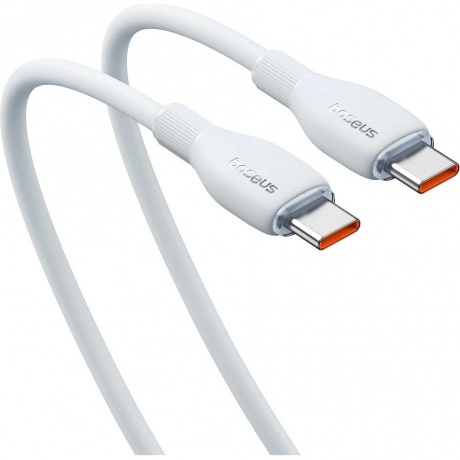 Кабель Baseus Pudding 2m Stellar White (P10355702221-01) - фото 3