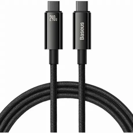 Кабель Baseus Type-C to Type-C 3m Black (CAWJ040201)