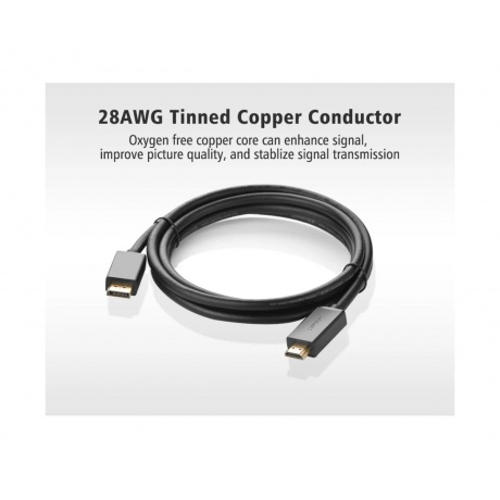 Кабель UGREEN DP101-10239 Black (10239) - фото 9