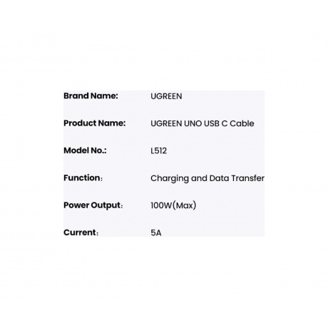Кабель Ugreen L509 Gray (35513) - фото 3