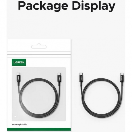 Кабель Ugreen L502 1м черный (65249) - фото 5