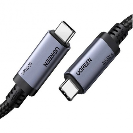 Кабель Ugreen L706 1м Black 65383 1394₽