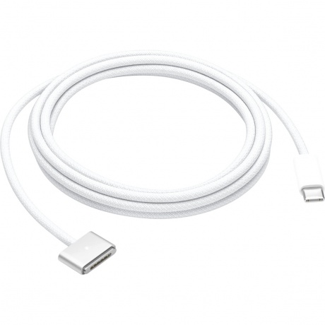 

Кабель Apple A2363 USB-C to MagSafe 3 2м Белый (MW613ZM/A), Белый;серебристый