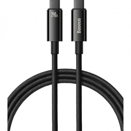 Кабель Baseus Tungsten Gold Black (CAWJ040001)