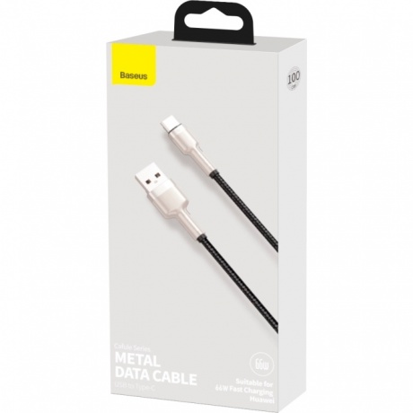 Кабель Baseus Cafule 1m Black (CAKF000101) - фото 2