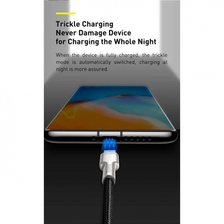 Кабель Baseus Cafule 1m White (CAKF000102) - фото 8