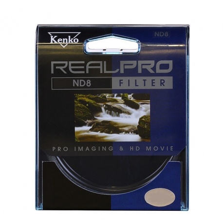 Фильтр Нейтрально-серый KENKO 55S REALPRO ND8 - фото 2