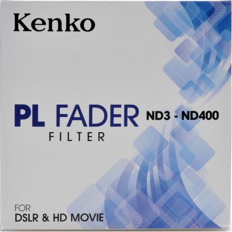 Фильтр KENKO 58S PL FADER с переменной плотностью ND3-ND400 - фото 3