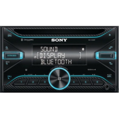 Автомагнитола Sony WX-920BT 2DIN 4x55Вт - фото 1