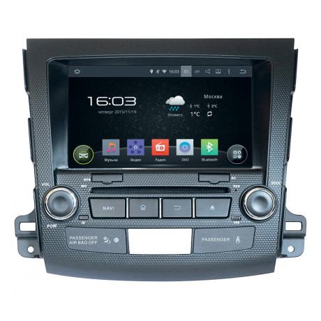 Штатная аудио система Incar AHR-6181 (Mitsubishi OUTLANDER 8-13) 2Din/Android 4.4/1024*600/BT - фото 1