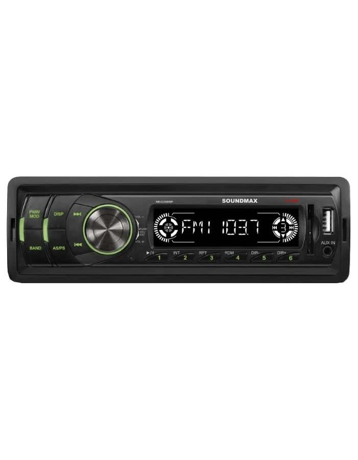цена Автомагнитола Soundmax SM-CCR3050F 1DIN 4x45Вт