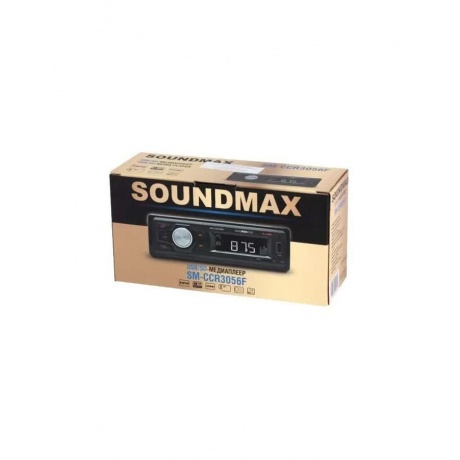 Автомагнитола Soundmax SM-CCR3056F 1DIN 4x40Вт - фото 2
