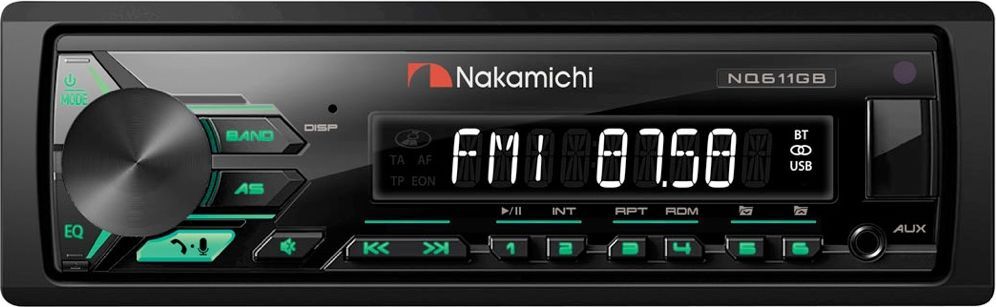 

Автомагнитола Nakamichi NQ611GB 1Din