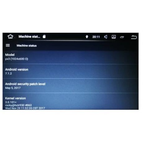 Универсальное головное устройство RECXON 7272 (Android 7.1.2, 2GB ОЗУ) - фото 10