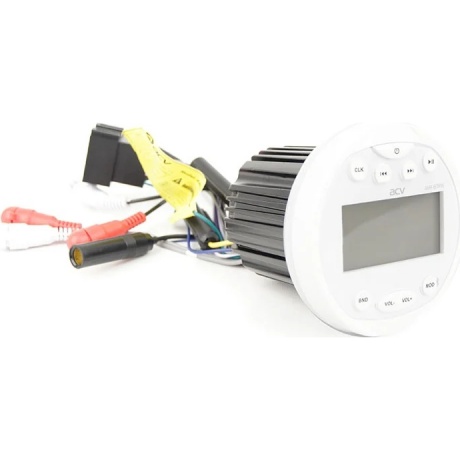 Морской водонепроницаемый ресивер ACV AMR-801RW 4х40Вт/USB/SD/FM/AM, белый - фото 4