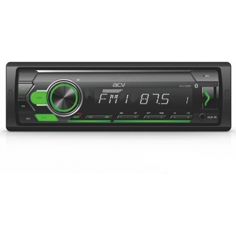 Автомагнитола ACV AVS-912BM (1din/мультицвет/Bluetooth/USB/AUX/SD/FM/4*50)