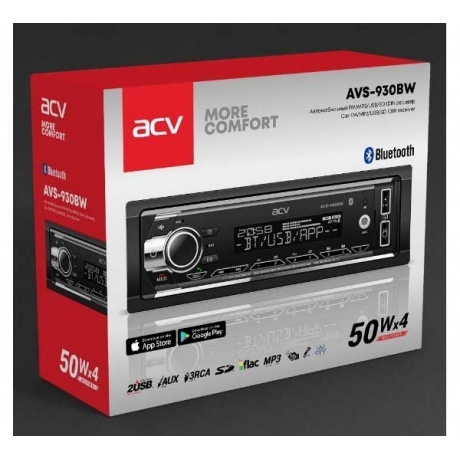 Автомагнитола ACV AVS-930BW - фото 4