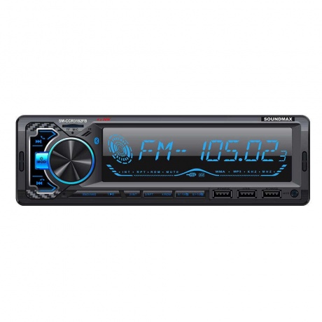 Автомагнитола Soundmax SM-CCR3182FB 1DIN