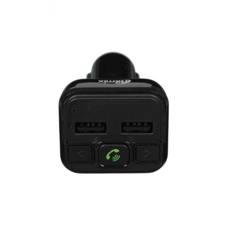 FM-трансмиттер Ritmix FMT-A880 черный MicroSD BT USB - фото 7