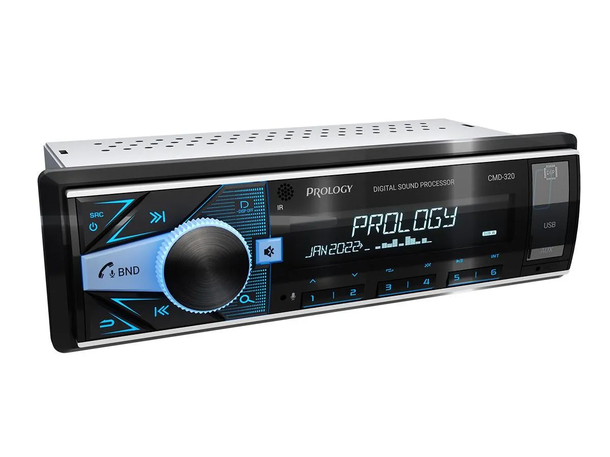 Автомагнитола Prology CMD-320 1DIN 4x55Вт v4.2 ПДУ RDS (PRCMD320) - фото 2