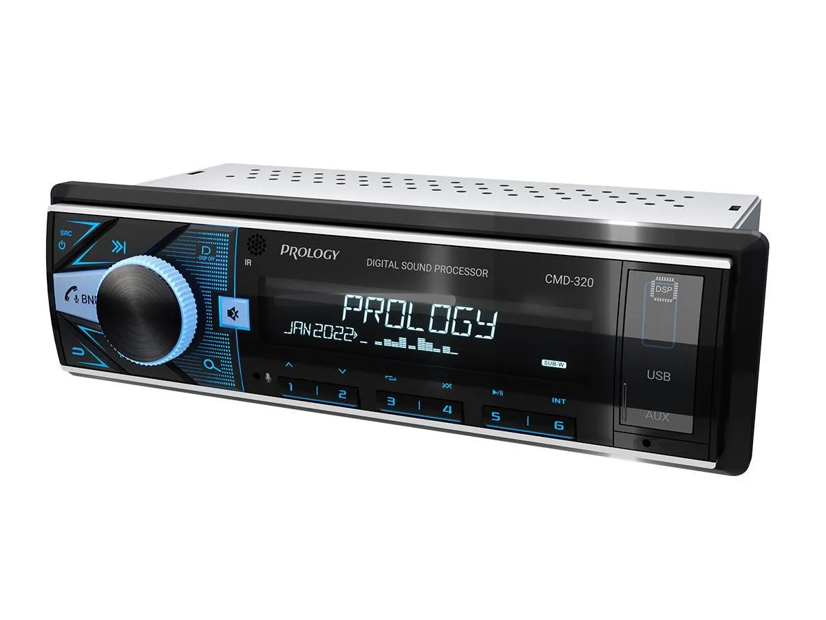 Автомагнитола Prology CMD-320 1DIN 4x55Вт v4.2 ПДУ RDS (PRCMD320) - фото 4