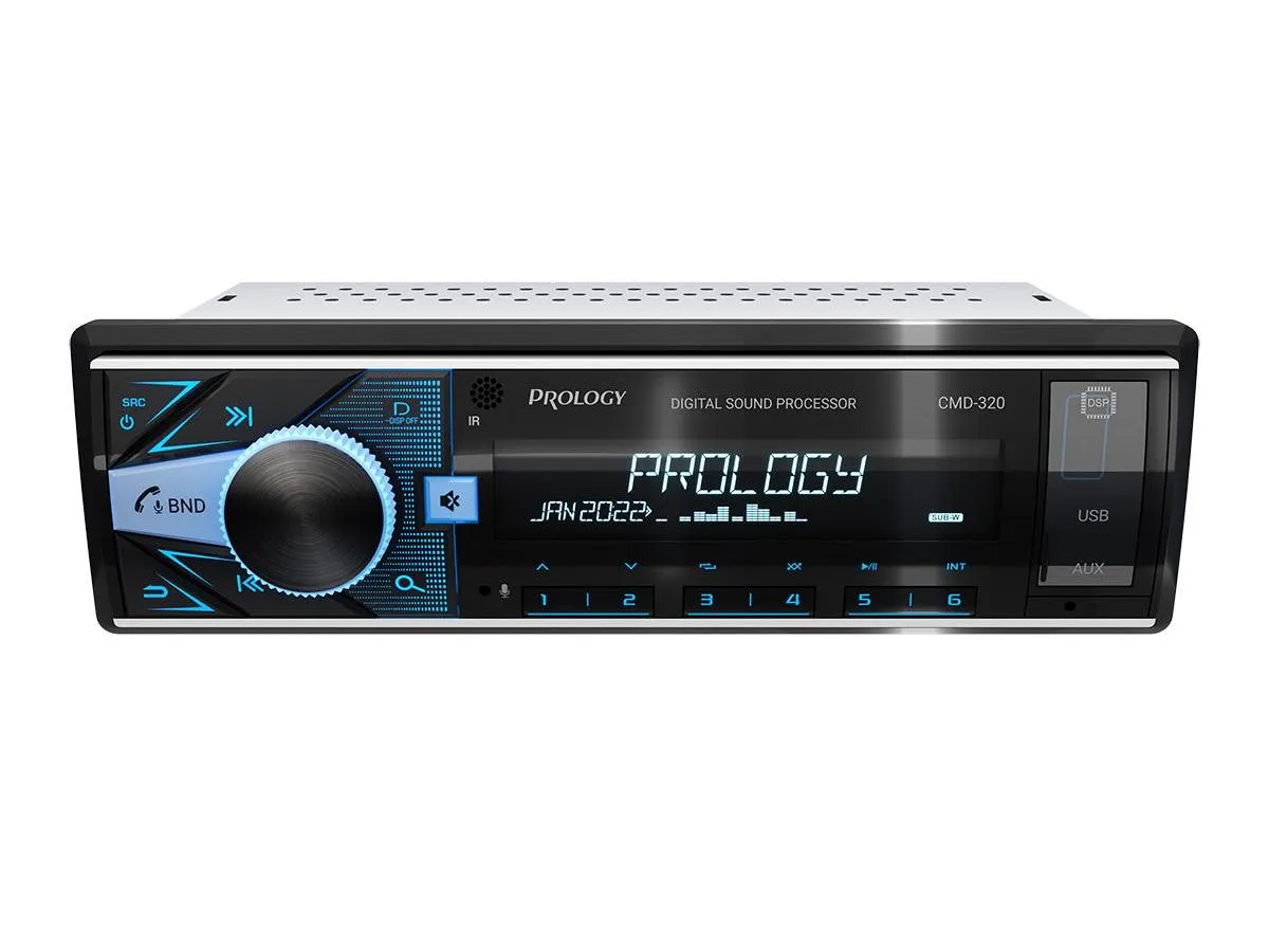 Автомагнитола Prology CMD-320 1DIN 4x55Вт v4.2 ПДУ RDS (PRCMD320) - фото 5